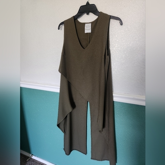 Women's midi sleevless tunic top size‎ small - Picture 1 of 8